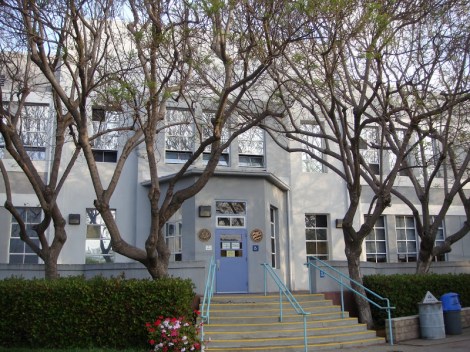 Main Quad at Lincoln Middle School